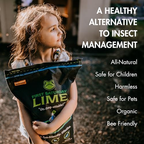 First Saturday Lime Insect Deterrent 5LB | Natural Repellent for Outdoors - 2
