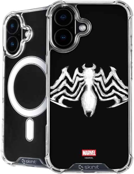 Skinit Phone Case Compatible with MagSafe iPhone 17 - Officially Licensed Marvel Venom Absolute Carnage by Adi Granov Design