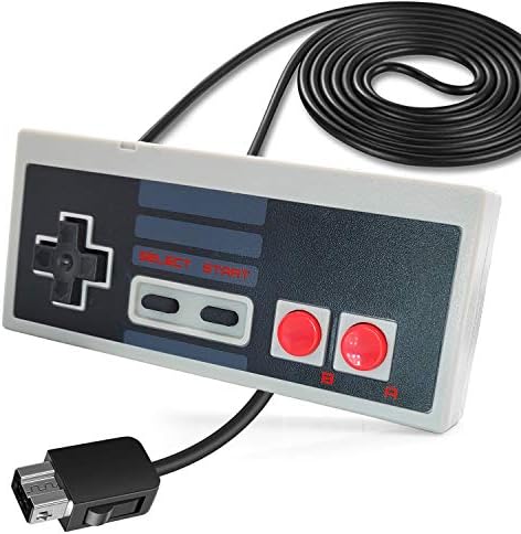 Reshow NES Classic Controller Nintendo Classic Mini Controller Game Pad 6ft Extend Link Extension Cable for Nintendo Mini NES Classic Edition Wired Joypad & Gamepads Controller with 1.8m Cable