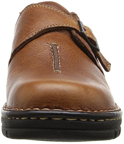 Eastland Womens Syracuse Slip-On Loafer, Brown Leather, 62