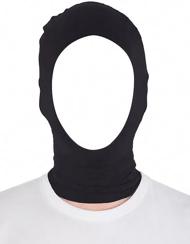 Sheface Men's and Women's Spandex Halloween Cosplay Mask Party Open