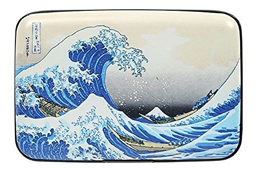 Fig Design Group Women's Fine Art Identity Protection RFID Wallet - Hokusai Wave