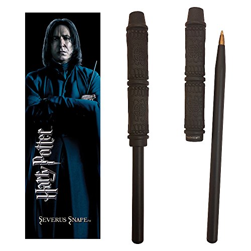 Preisvergleich Produktbild The Noble Collection Snape Zauberstab und Lesezeichen