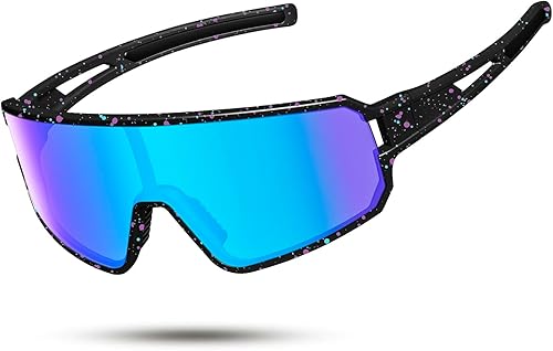 SPOSUNE Gafas de ciclismo polarizadas para hombres y mujeres, gafas de sol UV400 para bicicleta, béisbol, correr, MTB