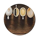 Naturkautschukbasis mit seidiger Stoffoberfläche. Einfache Reinigung und Wartung.