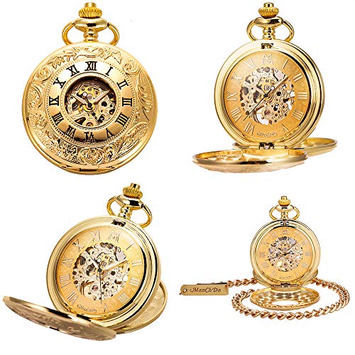 ManChDa-Mechanical-Roman-Numerals-Dial-Skeleton-Pocket-Watches-with-Gift-Box-and-Chains-for-Mens-Women