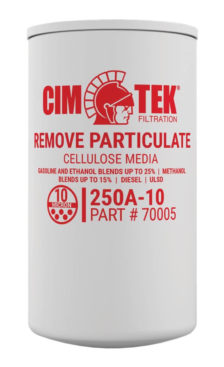 Cim-Tek 70005 10-Micron Particulate Fuel Filter - CIM250AE10