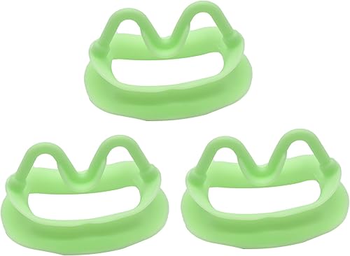 Miniatura 12 de Angzhili 3 piezas de abreboca de silicona, retractor dental de mejillas para blanquear los dientes, retractor de labios intraoral reutilizable