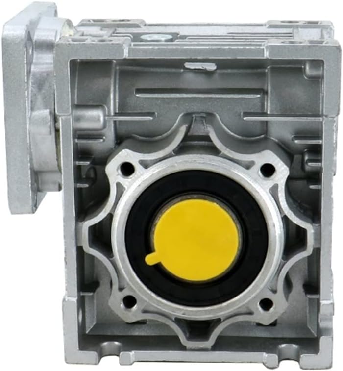 Speed Box NMRV050 Gearbox Reducer, 14mm/19mm Input Shaft Worm Reducer, 1:7.5/10/15/20/25/30/40/50/60/80/100 Ratio Reducer Gearhead (Size : Ratio 7.5, Color : Input 14 for name34)