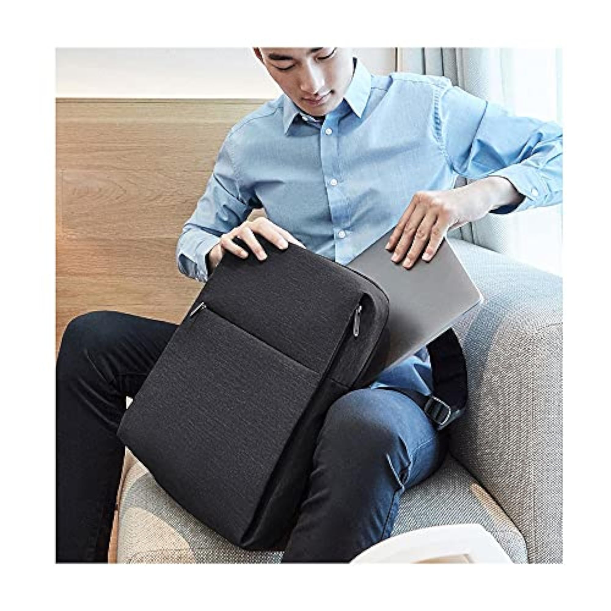 Unisex Business Waterproof Large-capacity Backpack