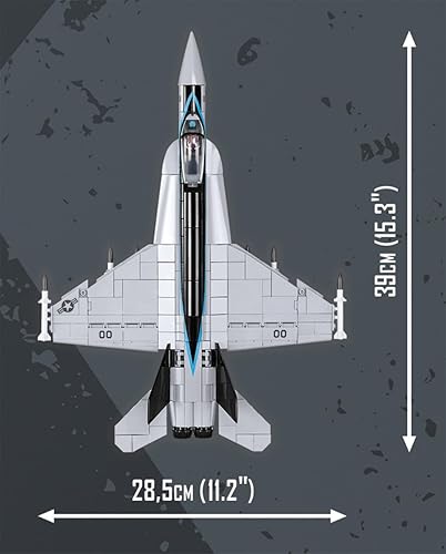 Miniatura 7 de Pistola COBI: Maverick F/A-18E Super Hornet, plateada