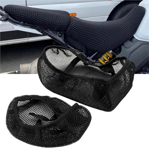 Funda de asiento protectora para Ducati Desert X 2023 con aislamiento térmico y cojín malla