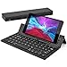 Produktbild Wesimplelife Bluetooth Tastatur Faltbare QWERTZ Layout Kabellose Kleine Keyboard Ultradünn Portable Falttastatur Kabellos Kompatibel für Android Smartphone Tablet Notebook iPad Windows