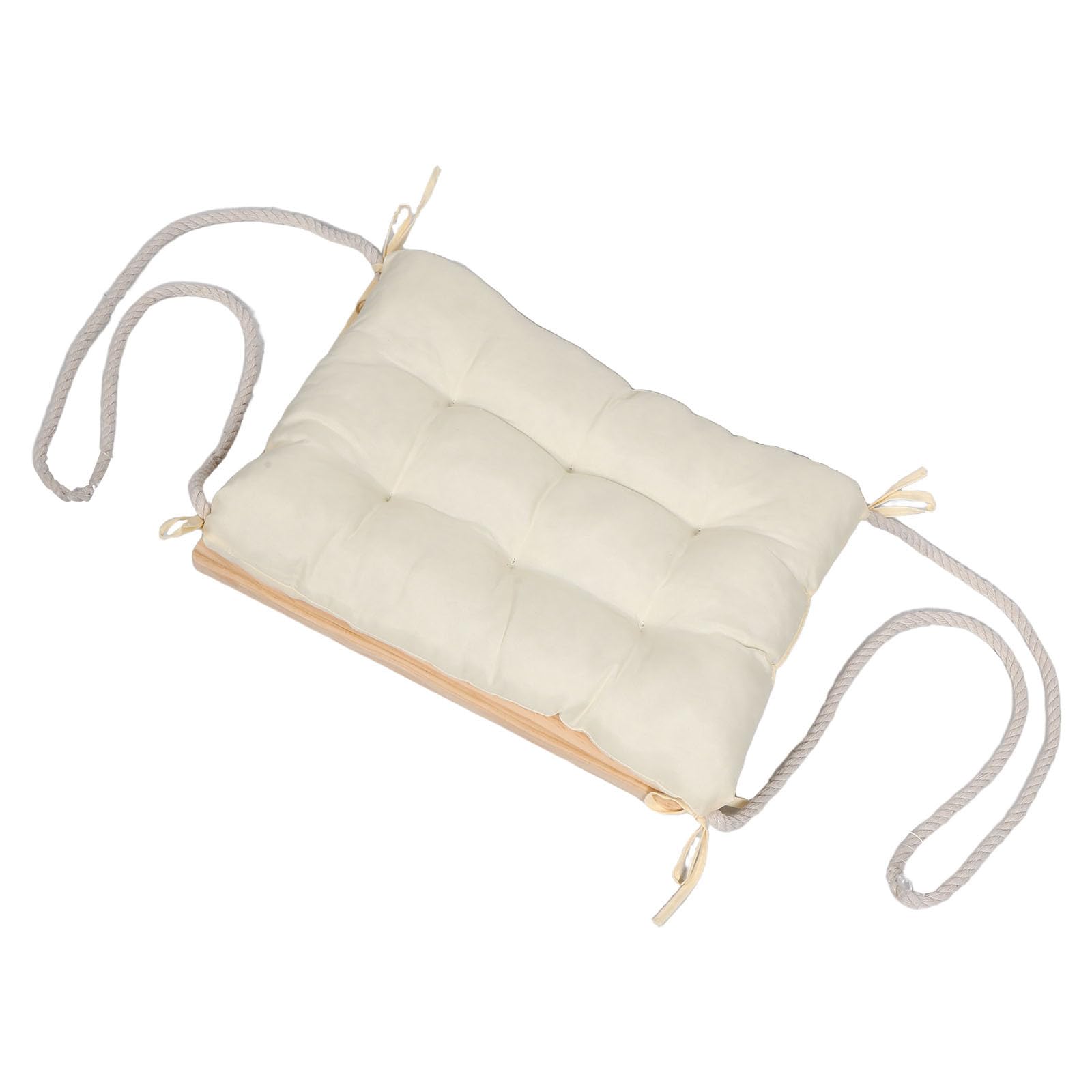 Gadpiparty Amaca Altezza Regolabile in Legno per Gatti da Finestra con Ventose Resistenti, Tessuto Morbido, Capacità 30 Lb, Installazione Salvaspazio per Uso in Casa e Camera