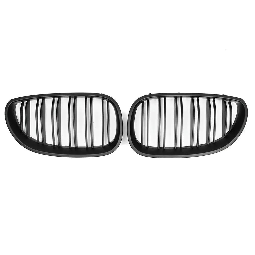 Rejilla de riñón de Repuesto para Parachoques Delantero de Coche Parrilla de Carreras - Apto para BMW 5 Series E60 M5 E61 520i 545i 550i 535i 2003-2010 [OEM:51137027061,51137027062]