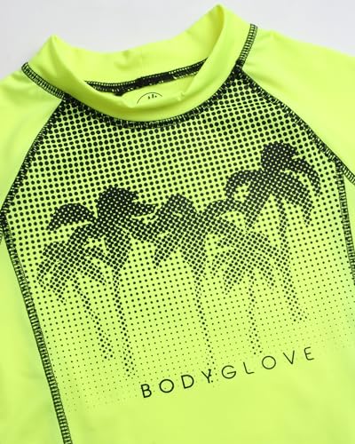 Image of Body Glove Boys Swim Set - 4 Piece UPF 50+ Swim Trunks and Rash Guard for Boys Kids Swimwear Set (Sizes: 4-12)