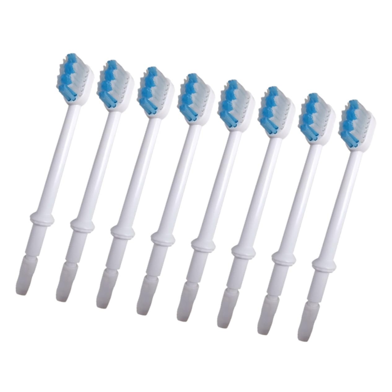 8piezas Cabezales De Repuesto Para Cepillos De Dientes De Accesorios Para Irrigador Bucal Compatibles Cabezales Para Palillos De Agua Para Uso Casa y Cuidado Dental