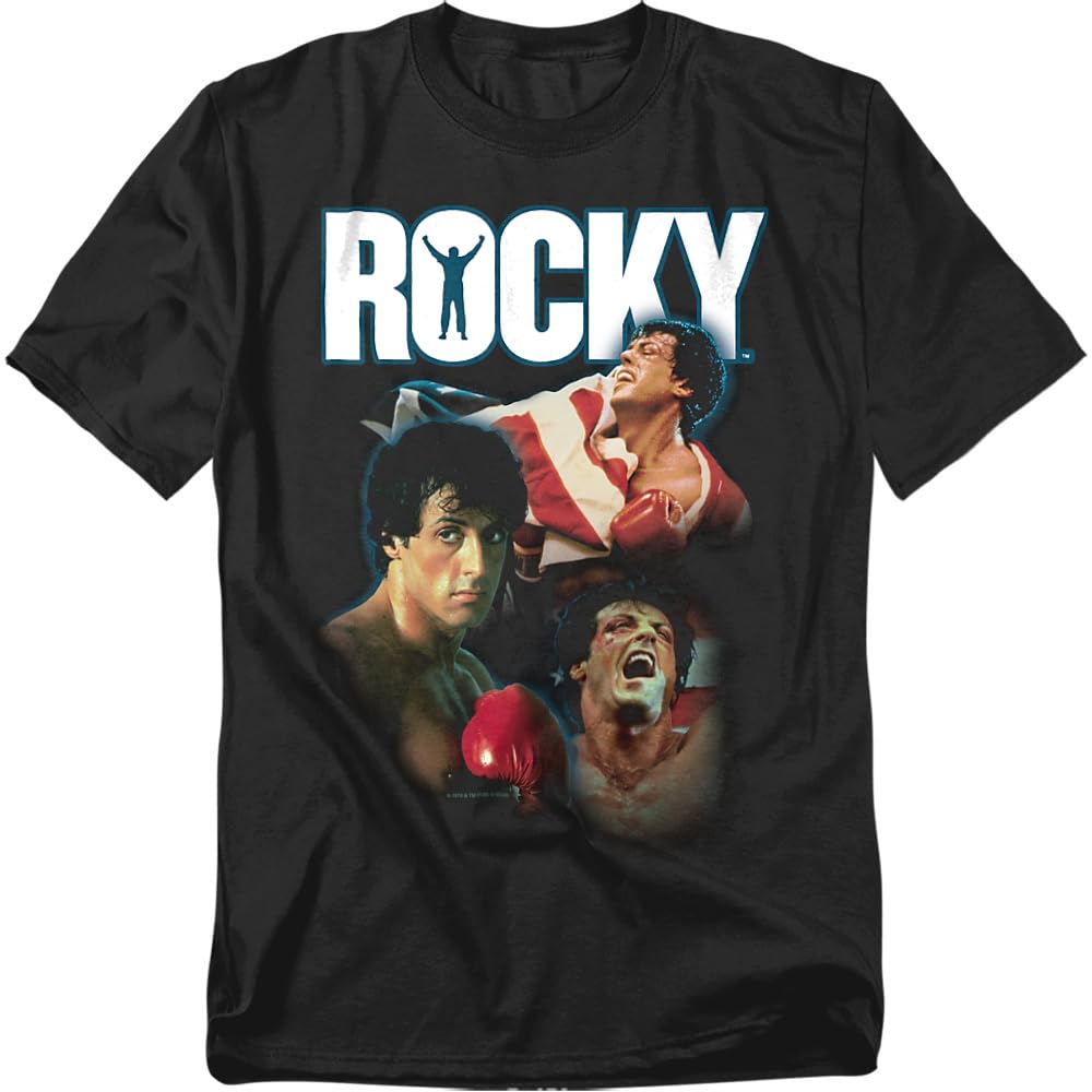 Rocky Logo I Did It! Unisex Adult T Shirt