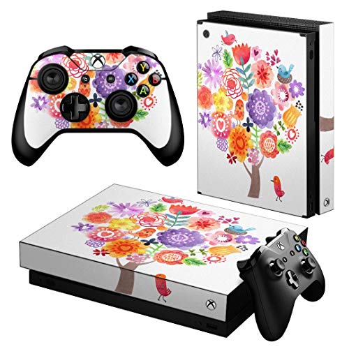 igsticker Xbox One X ��p �X�L���V�[�� ���ʁE�V�ʁE��ʁE�R���g���[���[ �S�ʃZ�b�g �G�b�N�X�{�b�N�X �V�[�� �ی� �t�B���� �X�e�b�J�[ 009645
