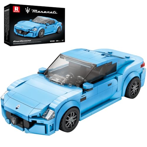 Reobrix Mini Sportwagen Baustein Spielzeug, Super Autos Modell Bauspielzeug, 824 Technik Supercars Fahrzeug Sammlung Heimdekor Puzzle Stamm Geschenke fĂĽr Kinder Teenager Erwachsene