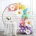 GIHOO Daisy Balloon Garland Arch Kit 157Pcs White Groovy Daisy Flower Macaron Pastel Balloons Garland for Baby Shower Daisy Theme Wedding Girls Birthday Two Groovy Boho Party Decoration