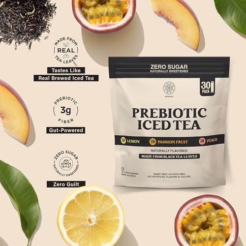 Image of Harmony Prebiotic Black Tea Variety Pack - 3 Flavors - 30 Sticks