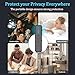 Muayb Hidden Camera Detector, Anti-Spy Detector, Hidden Device GPS Detector, Camera Detector, Bug Detector, Privacy Protector, Portable Bug Finder for Office Car Hotel