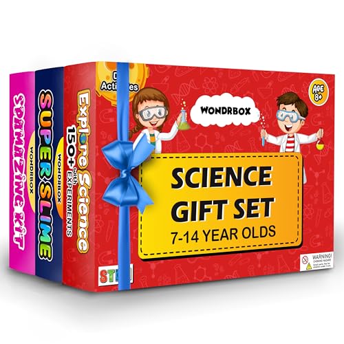 Image of WONDRBOX Science Experiments Activity Kits (Science Experiment Kit Gift Set (Pack of 3)