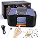 Produktbild KIMIGO Kartenmischmaschine Elektrische,Automatischer Kartenmischer mit Akku 2000mAh,Mischt 2 Kartensätze,Geräuscharmer & Wiederaufladbarer,Card Shuffler für Texas Hold'em,Poker,Bridge,Rommé