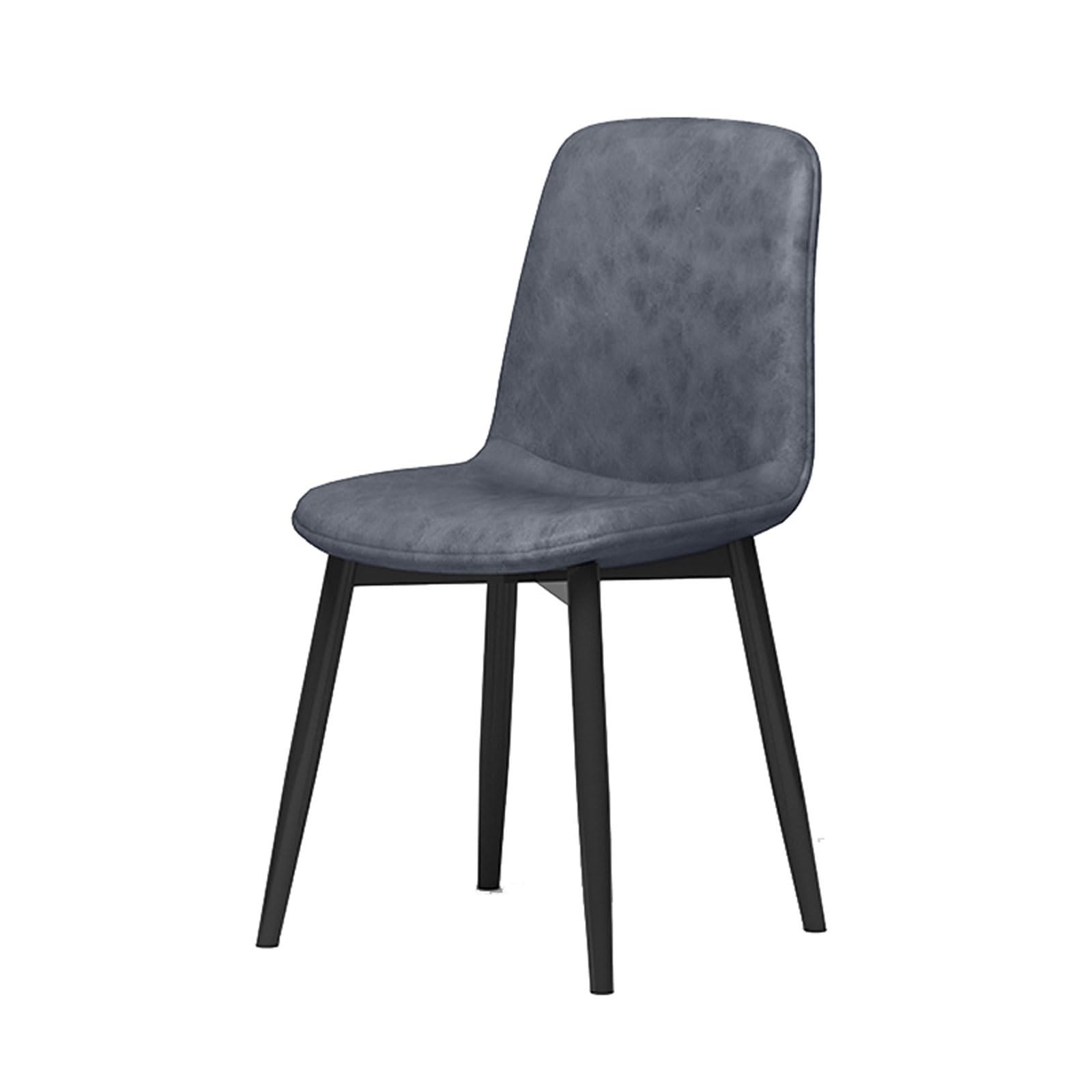 Chaise salle à manger cuir microfibre élégante et confortable pour salon