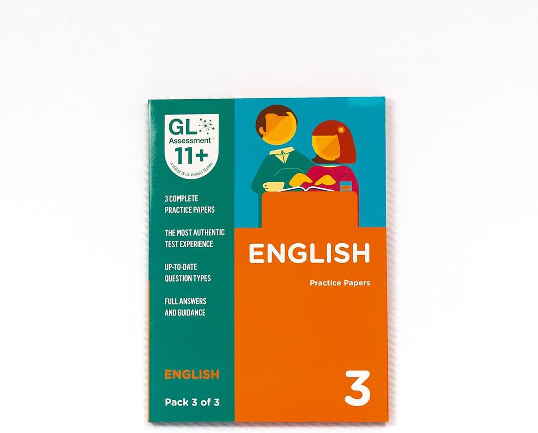 Revised for 2019 - GL Assessment 11+ Practice Papers English Pack 3 (Multiple Choice)