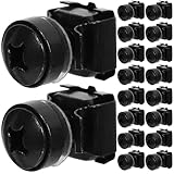 Accessoires pour rack serveur : fabriqués en acier au carbone pour une robustesse, une résistance à l’usure et à la corrosion même dans des environnements difficiles (températures élevées, froid, forte humidité), ils comprennent un kit de vis à cage