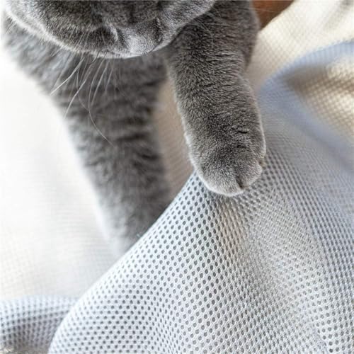 Ofasixx Rede para gatos 58,4 cm C × 39,4 cm L para pendurar na gaiola/embaixo da cama, cama de gato