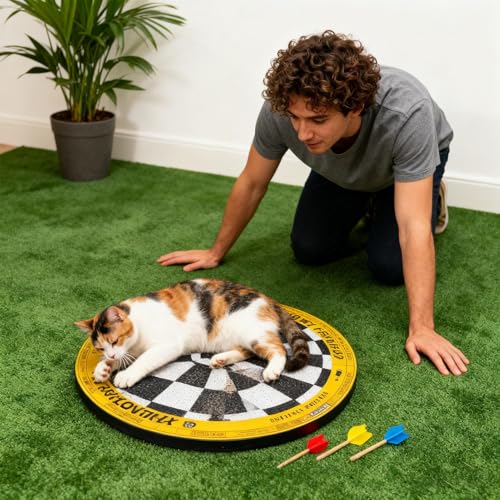 Griffoir mural pour chat tapis adhésif pour maison et coin
