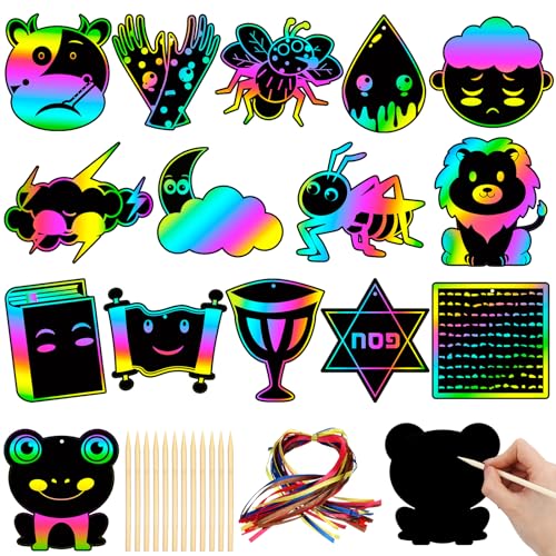 Papier à gratter art DIY pour créer des décorations de Pâques personnalisées