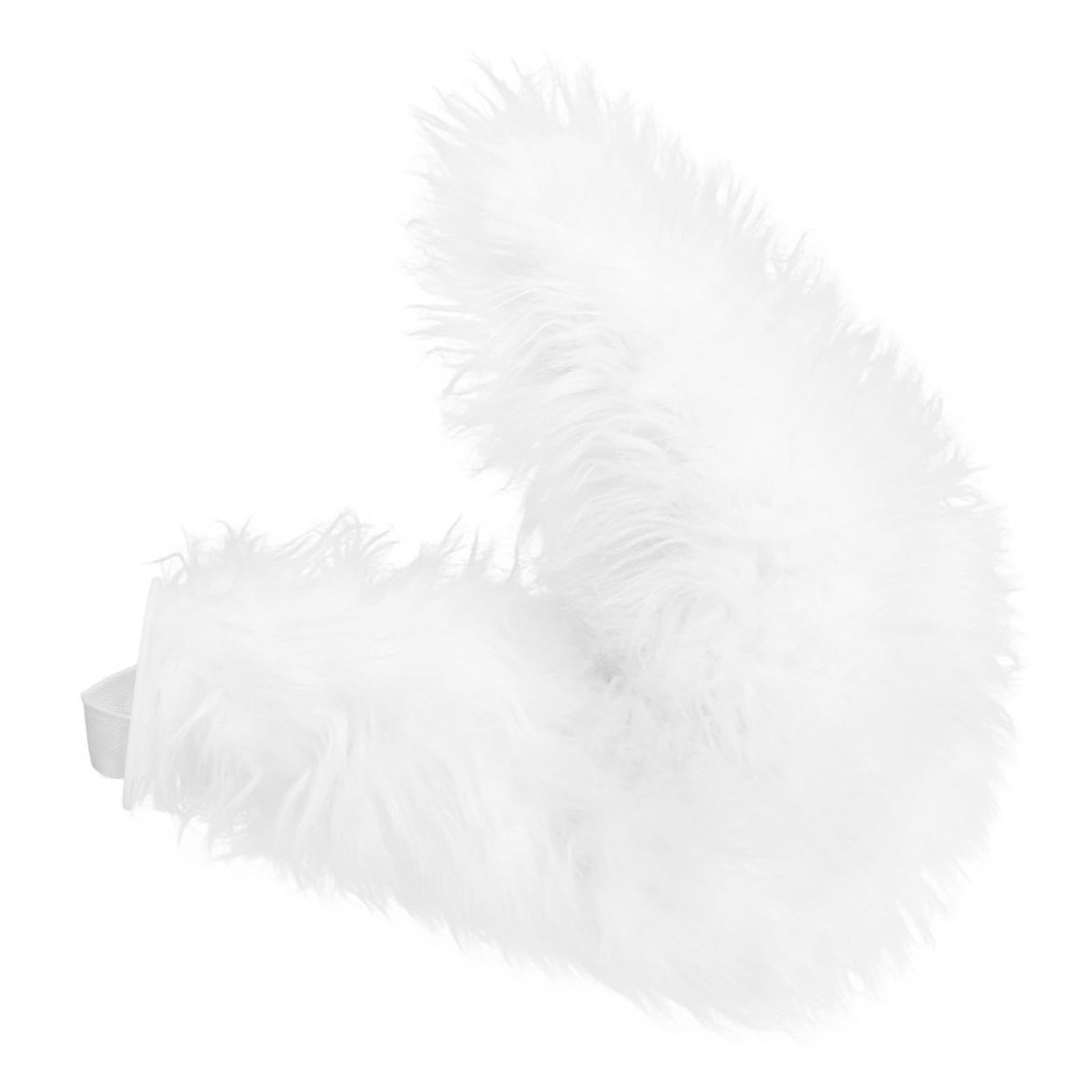 Queue et oreilles de renard en fourrure synthétique pour cosplay de chat