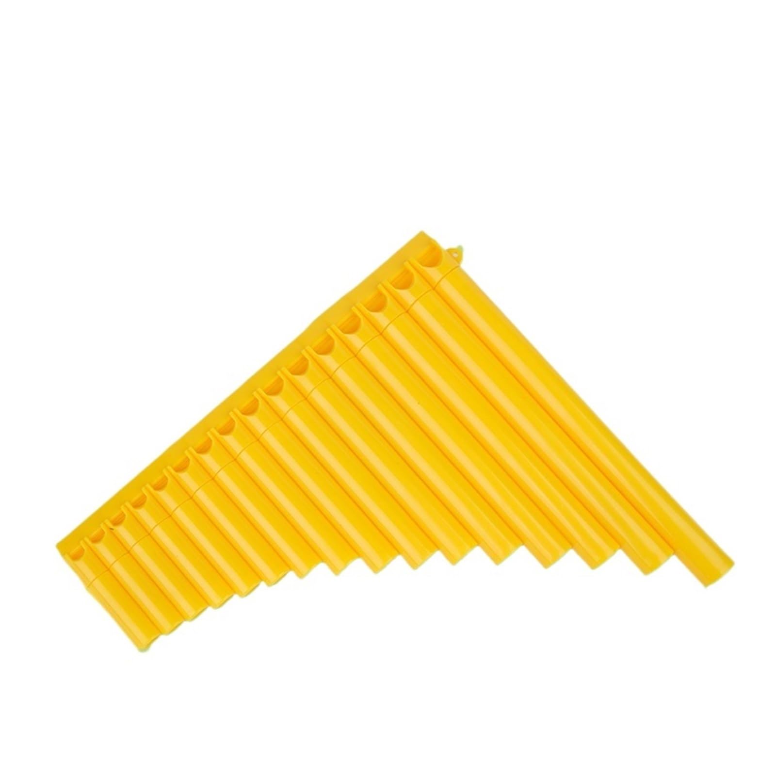 Panflöte Panflöte lernen 18-Pfeifen Spezial-Einsteiger-Panflöte C-gestimmtes Blasinstrument(Yellow)