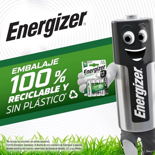 Pilas recargables AA y AAA Energizer Recharge de 16 unidades precargadas 5