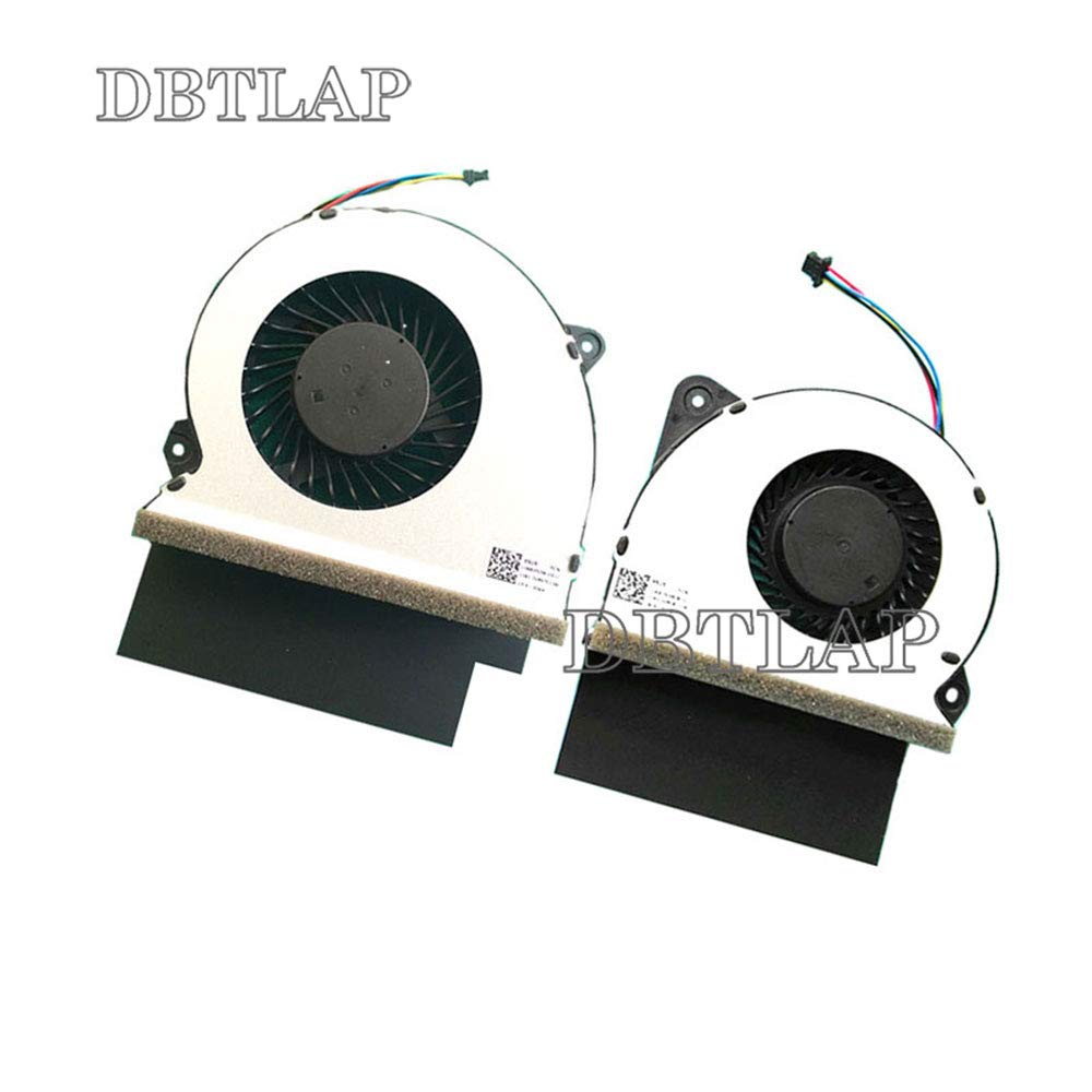 CPU + GPU Fan Compatible for ASUS ROG Strix S7ZC GL702ZC 13NB0FV0M10011 13NB0FV0M09111