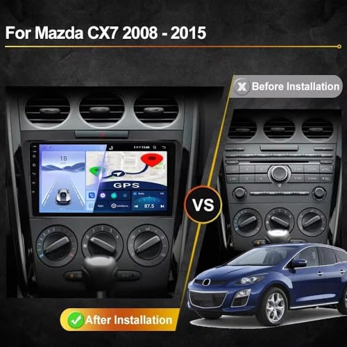 Solución multimedia Mazda CX-7 2008-2015 sin cables y GPS integrado 2