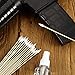Norme 300 Pieces 6 Inch Caliber Cotton Cleaning Swabs Round/pointed Tip with Wooden Handle Cleaning Swabs for Jewelry Ceramics Electronics in Storage Case (Pointed Tip)