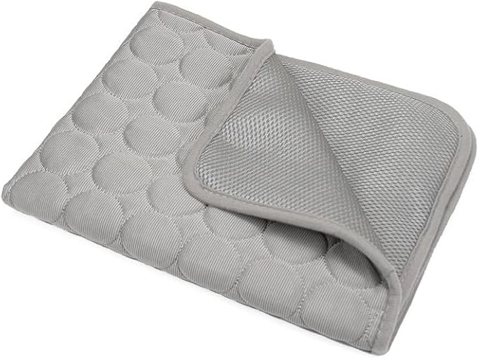 Neksong Pelsbarn Cooling Mat Dog Scratch-Resistant & Durable (XXL-150X100,Light Grey)
