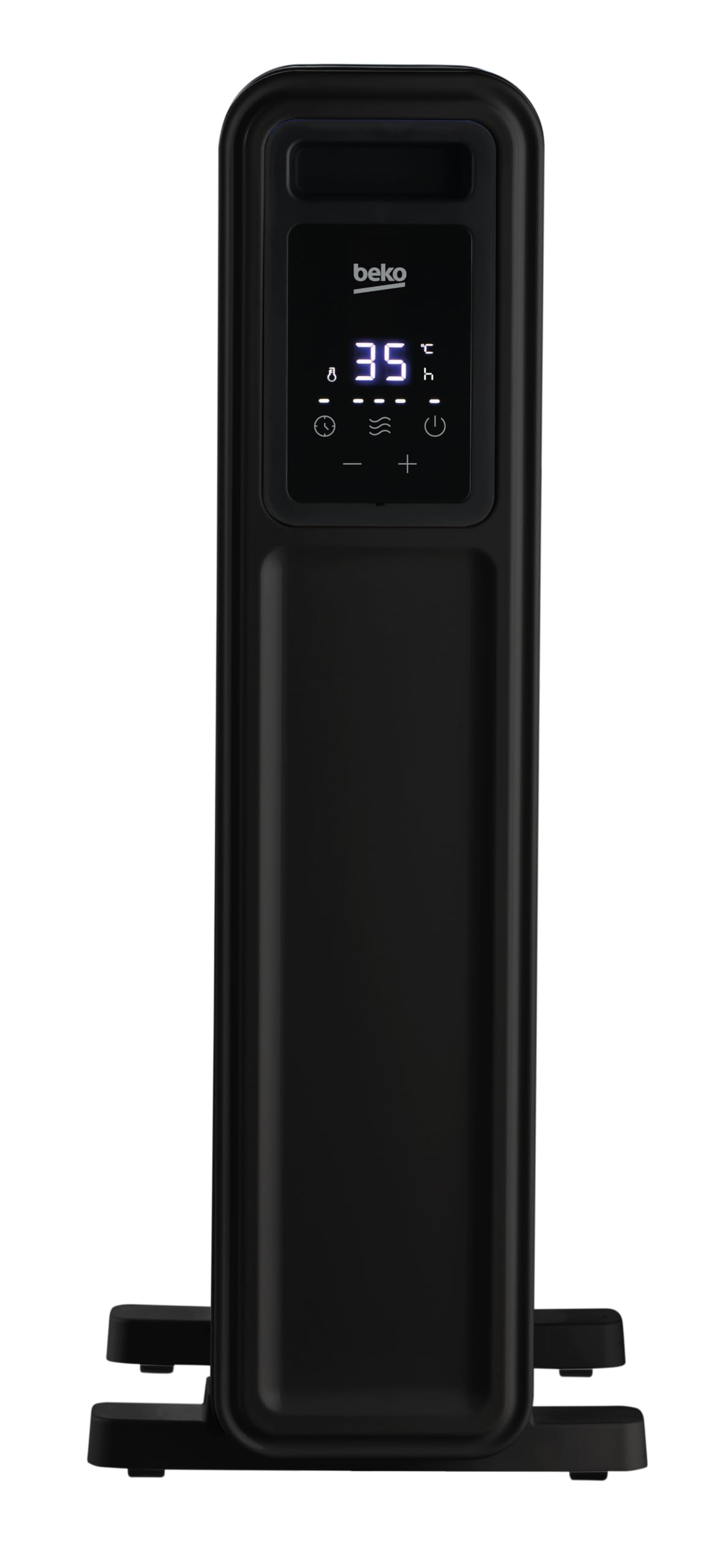 BEKO RHO8323BT radiator olejowy z pilotem zdalnego sterowania, moc 2300 W, 11 elementów grzejnych, 3 ustawienia mocy, 24-godzinny timer, ochrona przed przegrzaniem