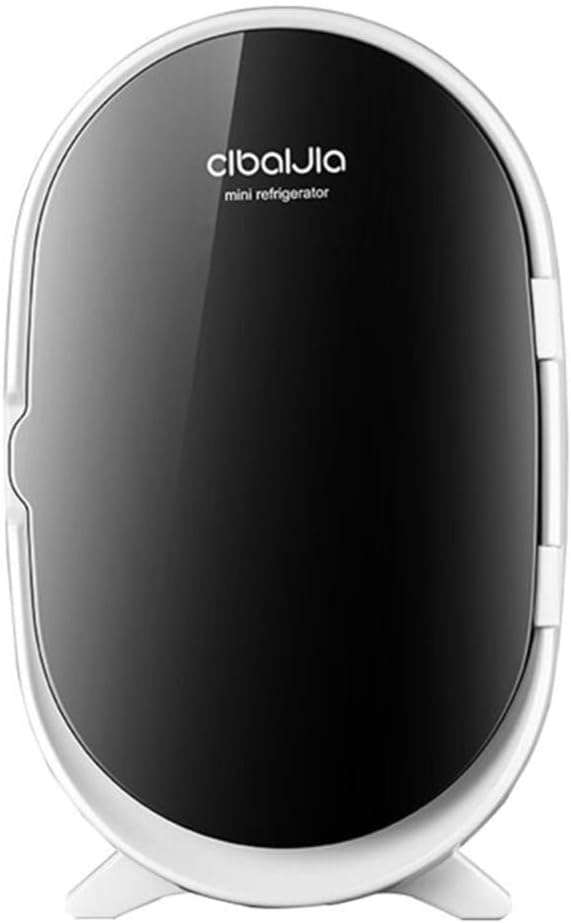 Mini Refrigerator 20L-Portable Small Refrigerator for Beer and Beverage-Bedroom Skin Care Products Office with Refrigeration and Heat Preservation Functions (A Dual)