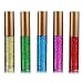 Coosa Glitter Liquid Eyeliner 5PCS Long Lasting Waterproof Sparkling Eyeliner Eye Shadow Pen (5PCS-2)