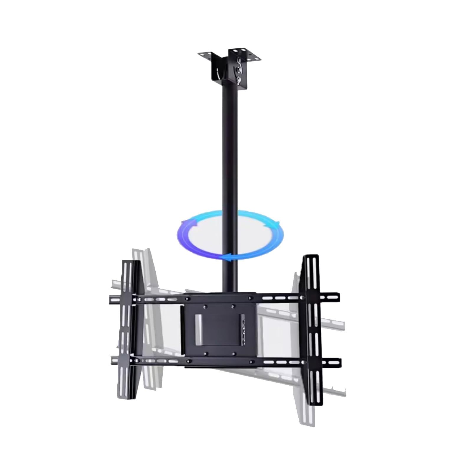 Support de plafond pour téléviseur rotatif grand écran 80 pouces 100 kg