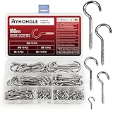 Photo Gallery myhongle 160 ganci a vite per appendere, resistenti ganci a vite per appendere piante, tazze, luci da giardino, cucina, armadietti, mensole, uso interno ed esterno (argento-160) Photo Gallery myhongle 160 ganci a vite per appendere, resistenti ganci a vite per appendere piante, tazze, luci da giardino, cucina, armadietti, mensole, uso interno ed esterno (argento-160)