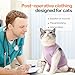 Kodervo Cat Surgery Recovery Suit, Kitten Surgical Full Bodysuit for Abdominal Wound Protector Anti Licking After Surgery, Professional Cat Surgical Suit E-Collar Alternative for Male & Female Pets