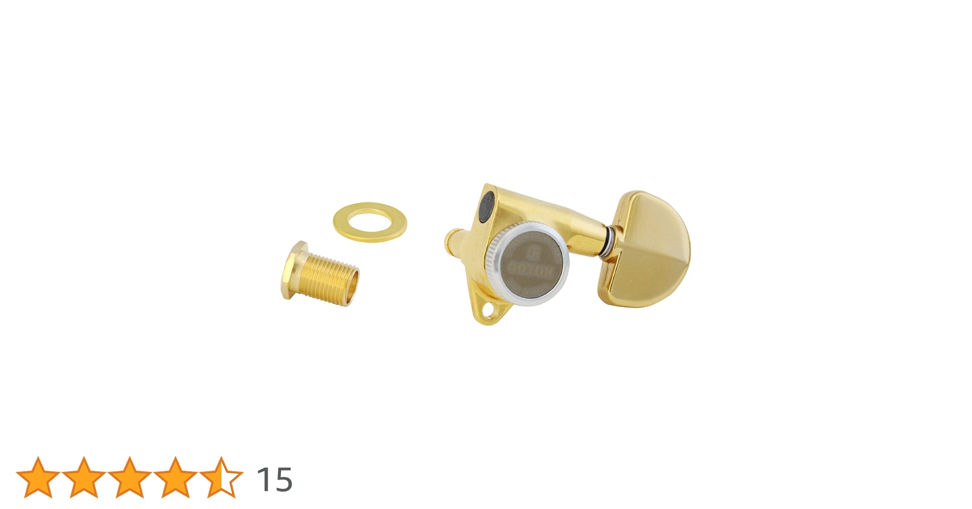 GOTOH 3:3 GOLD ロトマチックペグ GOTOH SG301MG-04/Gold/L3+R3 マグナムロック ロック式ペグ
