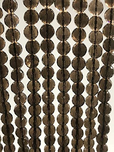 Perles en quartz fumé 8mm pour créer vos bracelets de lithothérapie et bijoux d'été